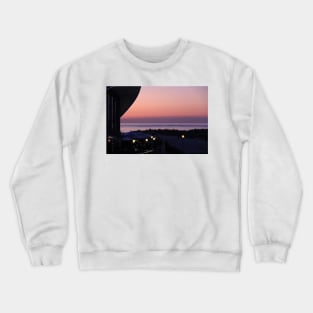 Sunset near the Tea Pot at the Baltic Sea Crewneck Sweatshirt